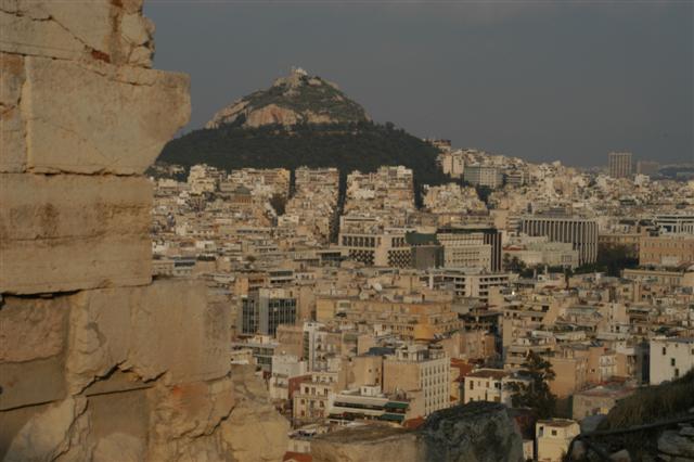 View from Acropolis, Athens, Greece