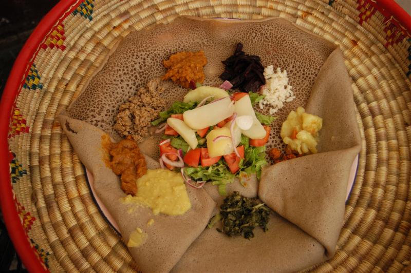 Ethiopian Fasting Meal