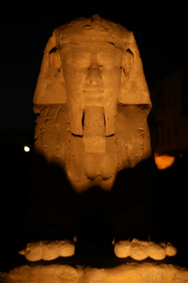 Luxor Temple at Night, Egypt