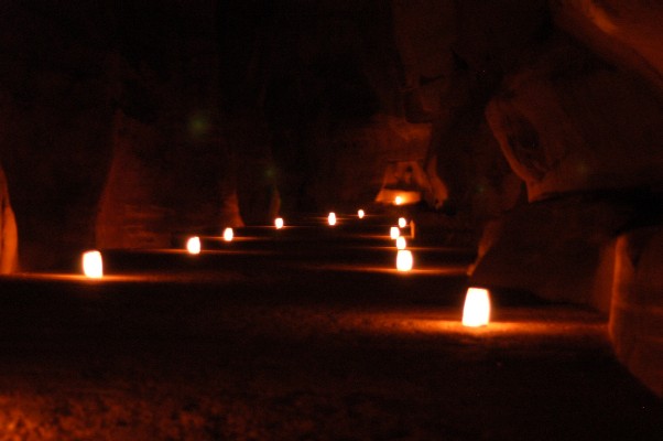 Petra at Night, Jordan