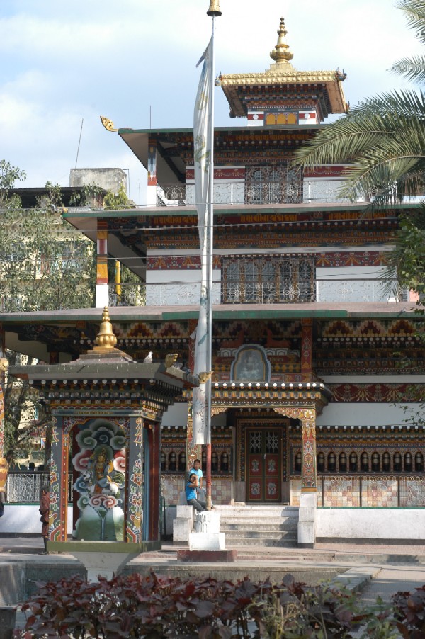 Downtown Gompa, Phuentsholing, Bhutan