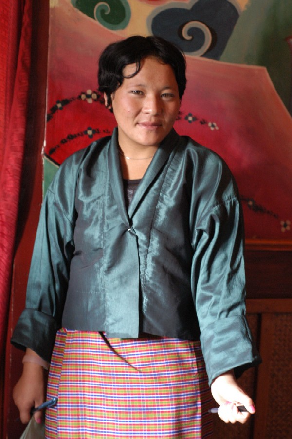 Bhutanese Woman, Phuentsholing, Bhutan