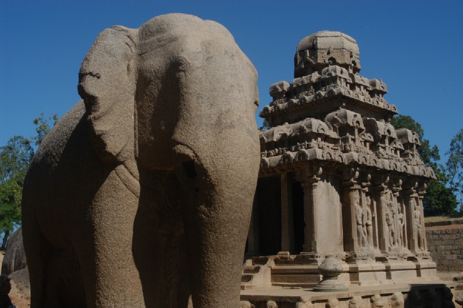 Pancha Pandava Rathas, Tamil Nadu, India