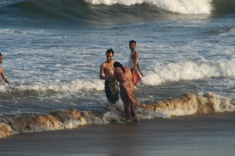 Gold Beach, Tamil Nadu, India