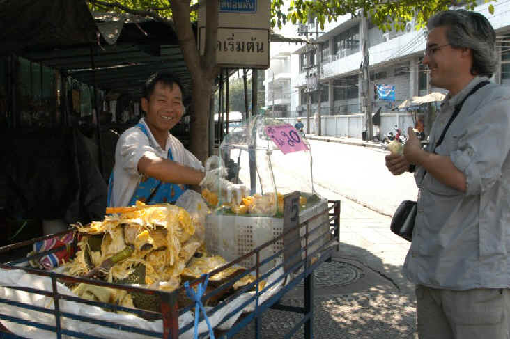 Jackfruit Seller, Bangkok, Thailand
